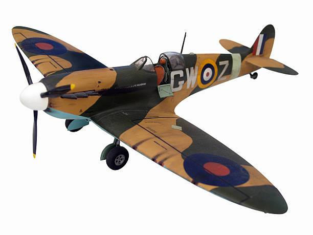istock Aircraft RAF Supermarine Spitfire Mk1 Model 114384321
