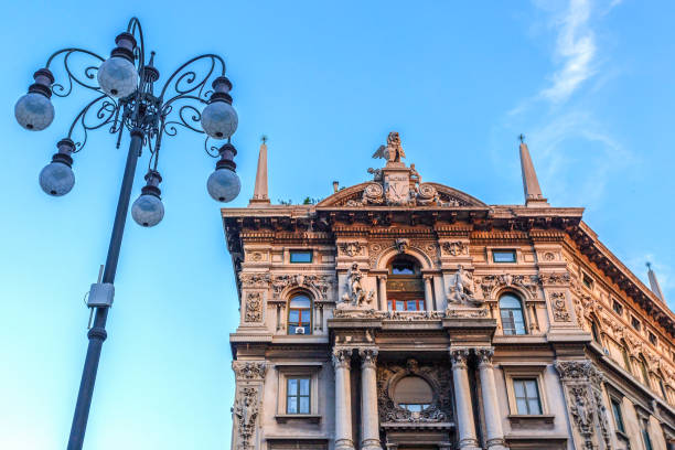 istock Architectural details on a historic building 1143851119