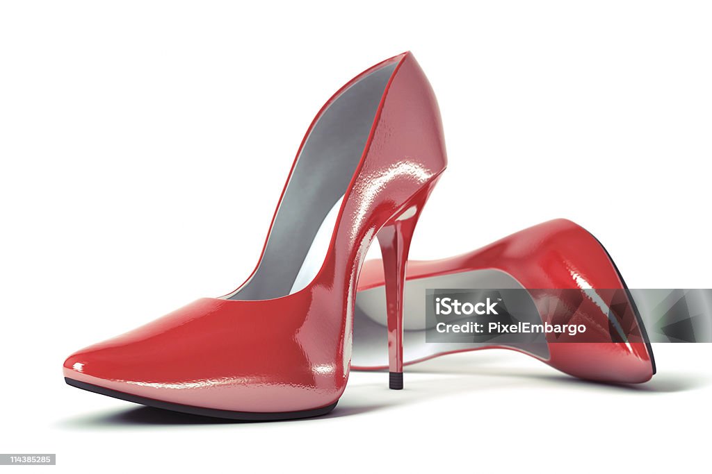 Mulheres sapatos de Noite - Royalty-free Acessório Foto de stock