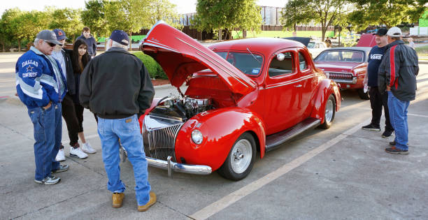 Hot Rods Greasers 70+ Greaser Cars Stock Photos, Pictures & Royalty-Free Images - iStock