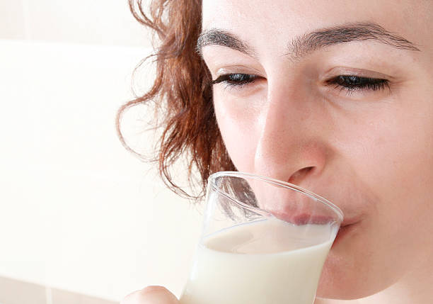 istock Young people eating milk with cereals 114385832