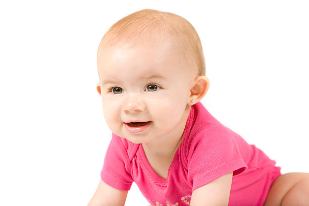 istock Crawling Baby Girl 114385985