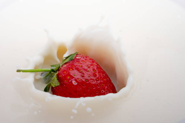 istock Strawberry and milk 1143861252