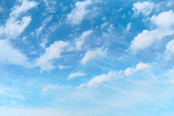 istock The Only Sky. Blue Sky With Clouds. Natural Sky Background 1143861303