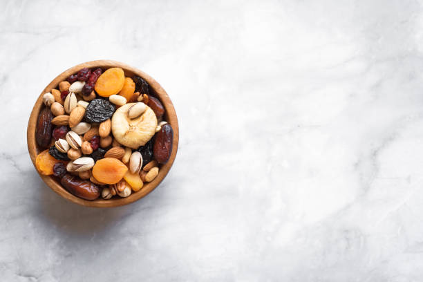 istock Mixed nuts and dried fruits 1143863145