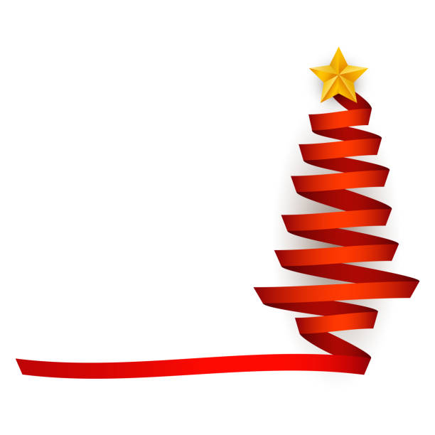 Cintas Arbol Navidad Vectores Libres de Derechos - iStock Cintas Arbol Navidad Vectores Libres de Derechos - iStock
