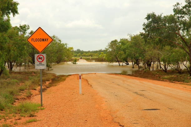 istock Flooded Australian outback 1143868198
