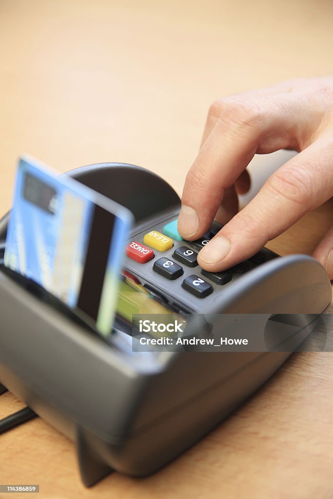 Chip and Pin Pad  Buying Stock Photo