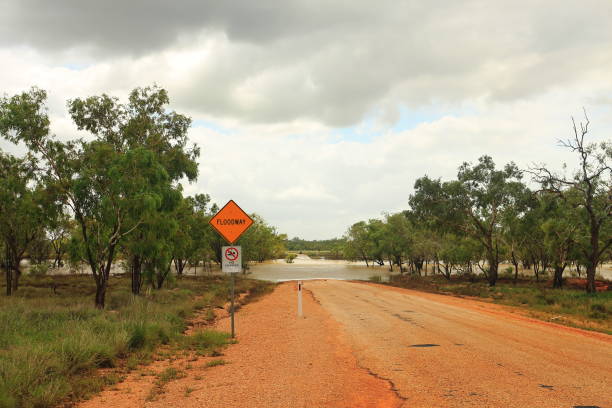 istock Flooded Australian outback 1143871157