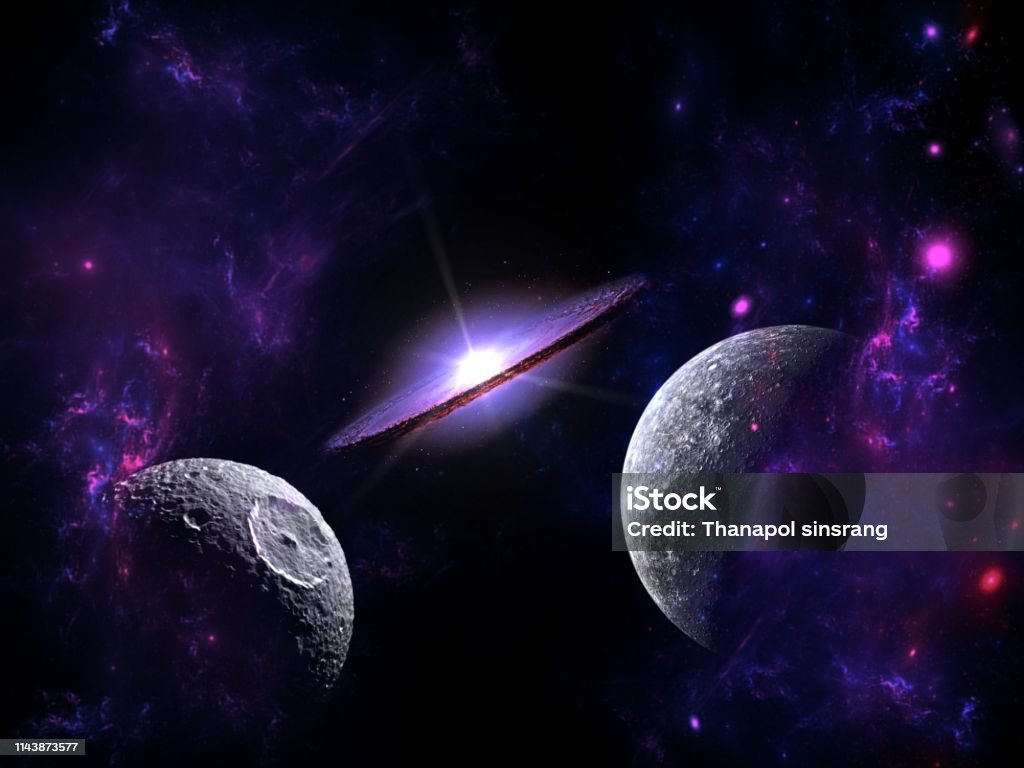 Planetas Y Galaxias Fondo De Pantalla De Ciencia Ficción Belleza Del  Espacio Profundo Billones De Galaxias En El Universo Del Arte Cósmico De  Fondo Foto de stock y más banco de imágenes
