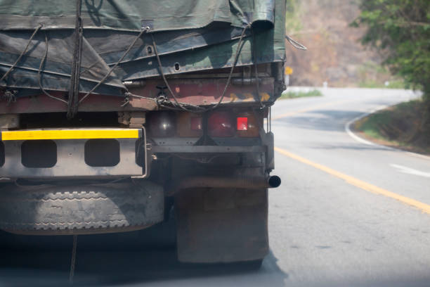 istock Journey  truck. Transport concept. 1143875809