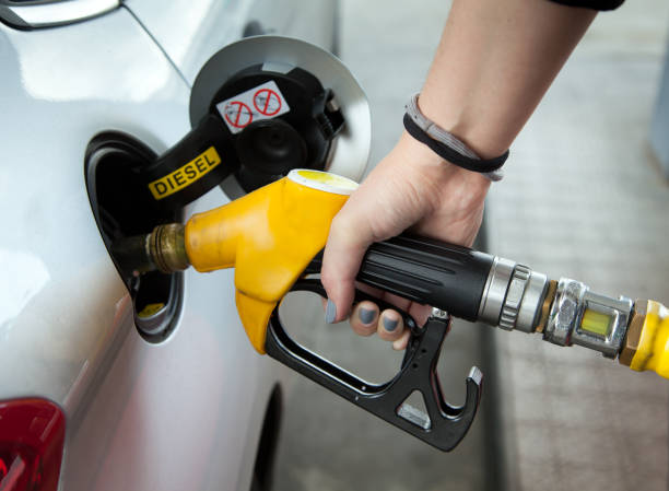 istock Driver at gas station 1143876915