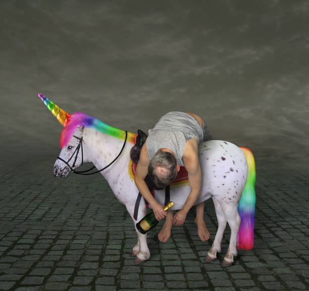 Drunk man on the unicorn 2