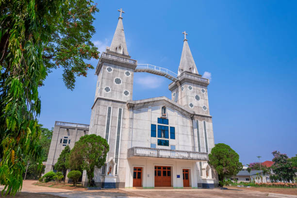 istock Church in Nakhon Phanom Province 1143889850