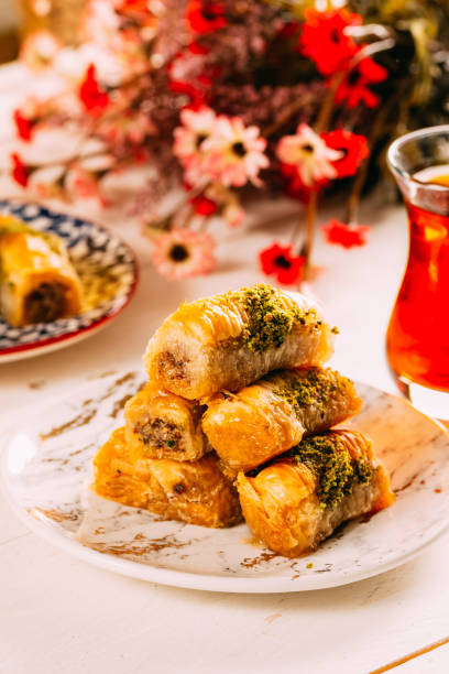 istock Traditional Turkish Dessert Baklava 1143894204