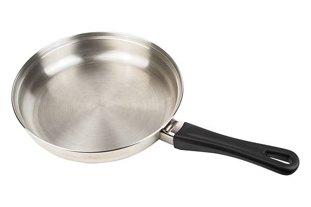 istock Stainless Steel Frying Pan 114389836