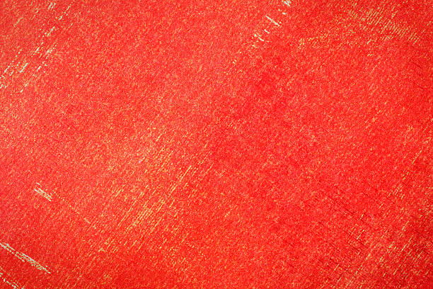 istock Scratched red paper textured background 114390017