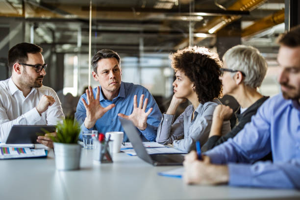 istock Business discussion on a meeting! 1143902726