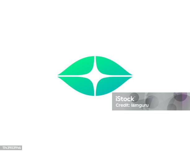Abstract Eye Star Vector Type Optical Sight Vision Creative Icon Stock Illustration - Download Image Now