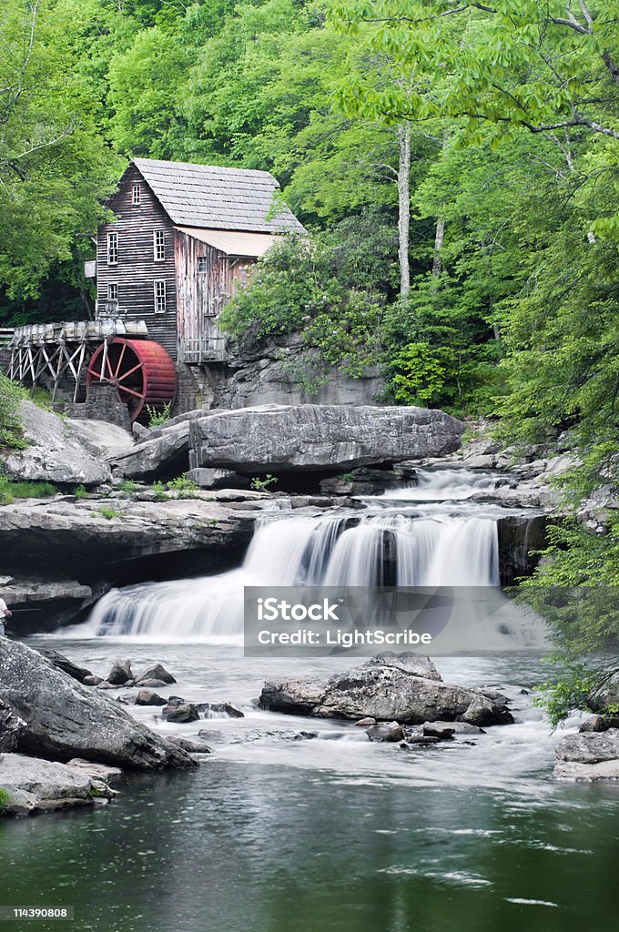 Glade Creek Grist Mill - Zbiór zdjęć royalty-free (Glade Creek Grist Mill)