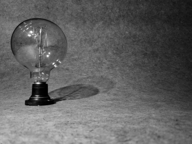 istock Edison electric lamp. Designer decorative lamp Close-up 1143912364