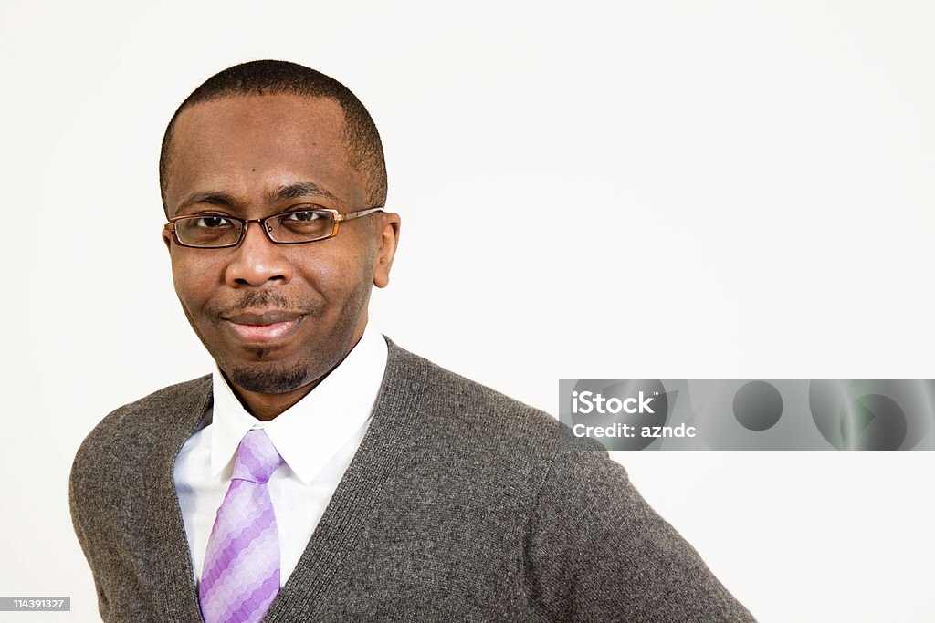 Handsome Black Man  30-34 Years Stock Photo