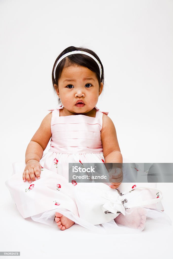 Petite fille asiatique - Photo de 12-23 mois libre de droits
