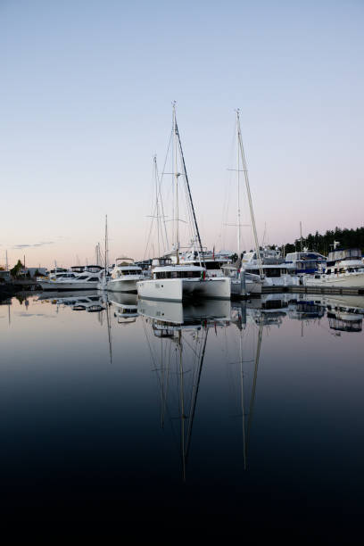 istock sailboats at port during sunset 1143929093