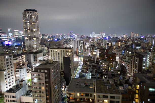 istock Nighttime city lights 1143929469