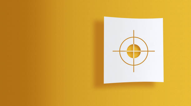 Arrows in opposite directions over blue background. Sustainable data visualization concept.