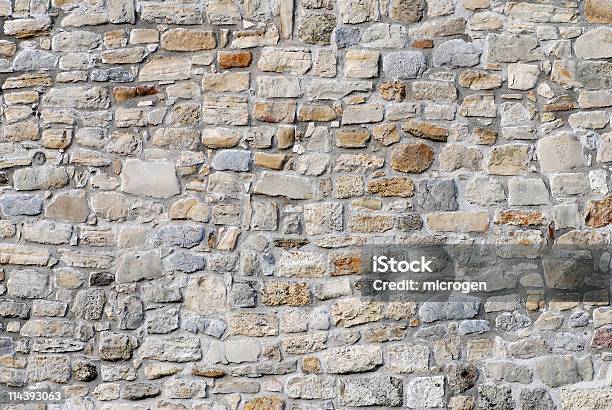 Parede De Pedra De Fundo - Fotografias de stock e mais imagens de Muro Circundante - Muro Circundante, Parede, Pedra - Material de Construção