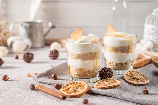 istock Layered mascarpone dessert 1143931560