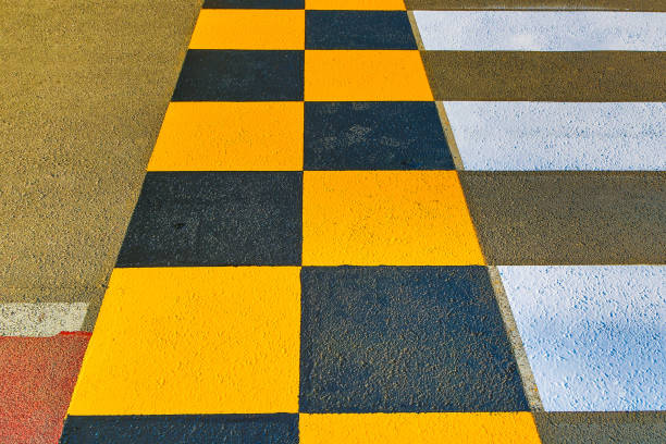 istock Traffic sign line, zebra crossing, new 1143934065