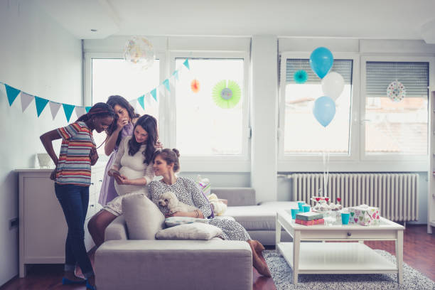 istock Baby showers party 1143934451
