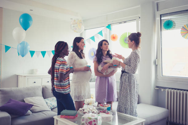 istock Baby showers party 1143934510