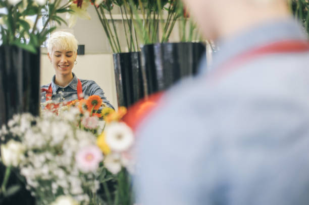 istock Flower store - Small business 1143937048