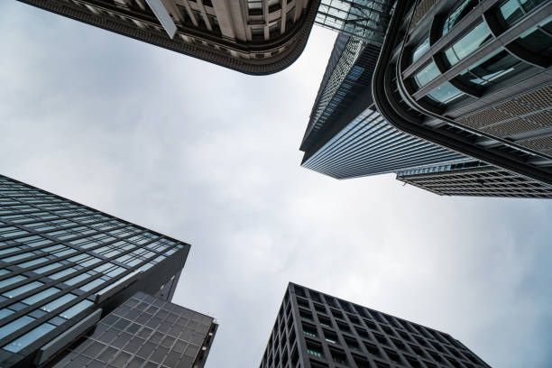 istock Modern Skyscrapers in tokyo downtown 1143941766