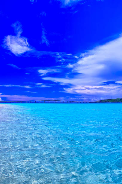 istock Yonaha Maehama Beach and Kurama Bridge 1143942813