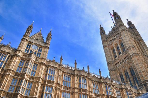 Houses of Parliament, London stock photo