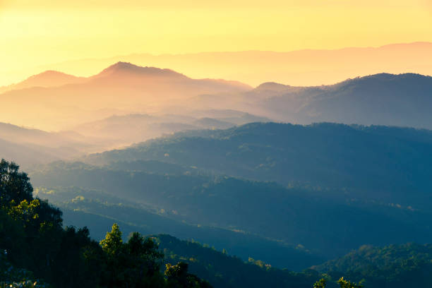 istock Top Highest mountain,Thailand 1143944891