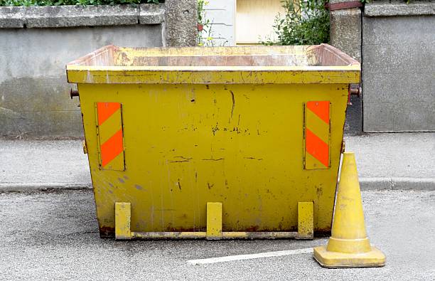 Yellow Skip  industrial garbage bin photos stock pictures, royalty-free photos & images