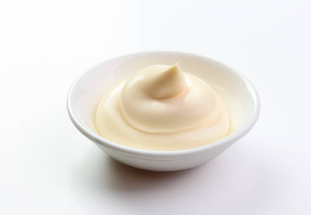 istock mayonnaise in a dish isolated white background 1143955686