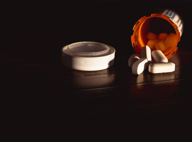 istock Prescription Pills Spilled on Table 1143961858