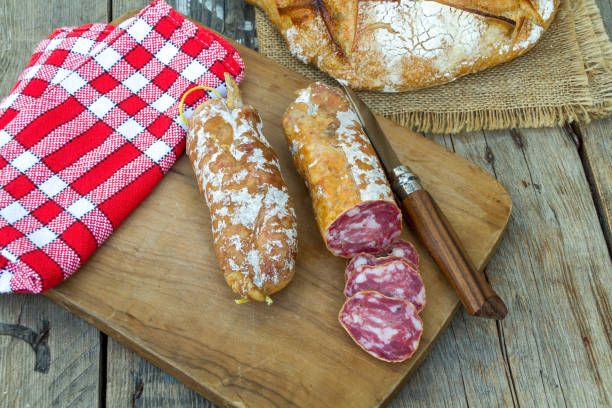 istock Mountain dry sausage 1143967078