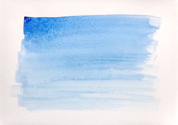 istock creative artistic background with blue watercolor brushstrokes 1143979398