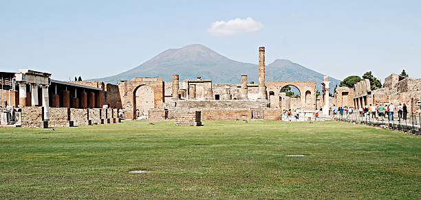 istock Pompeii and Vesuvius 114398050