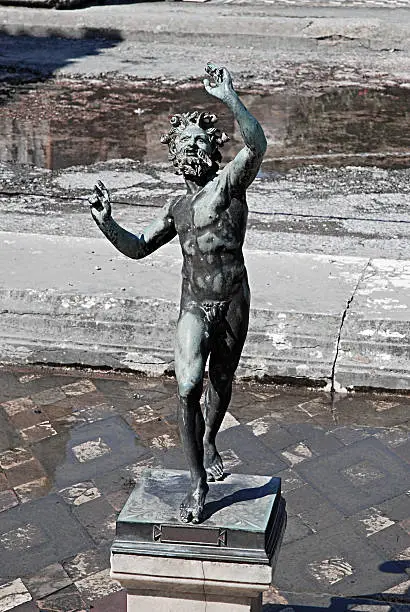 Photo of Statue in house of the Dancing Faun