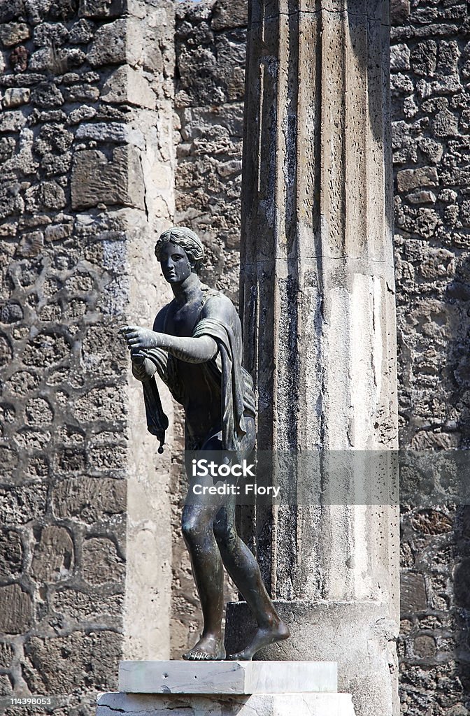 Apollo Ruines du temple de Pompéi - Photo de Antique libre de droits