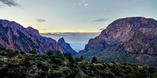istock beautiful mountain landscape with trees and sky 1143981445