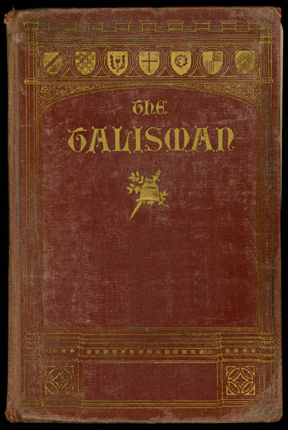 istock Antique Red Hardcover Book 1143981537